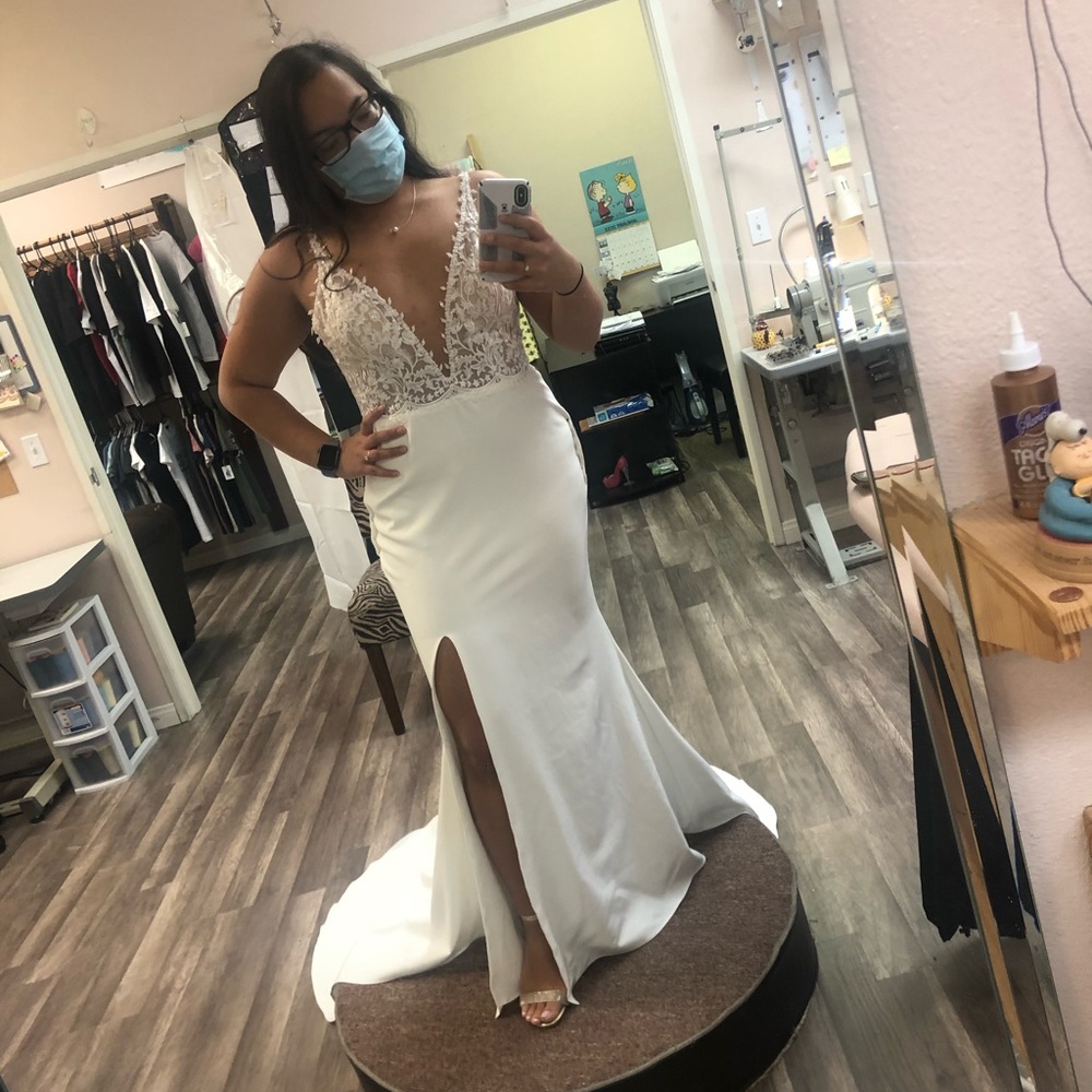Made with Love Tommy Crepe Bridal Gown